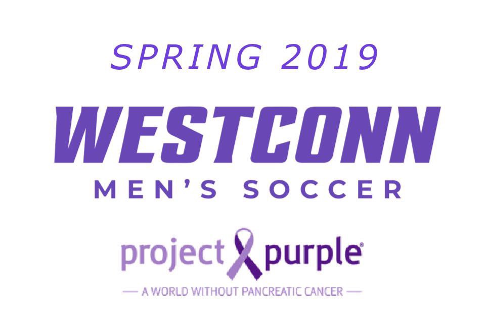 westconnmsoc's tweet photo. Westconn Men’s soccer will be going Purple during our Spring season starting next week. We will be dedicating our Spring to raise awareness for Pancreatic Cancer for @Run4Purple. Stay tuned #westconn #menssoccer #westconnsoccer #soccer #projectpurple #pancreaticcancer #cancer https://t.co/98ocFjnIvW