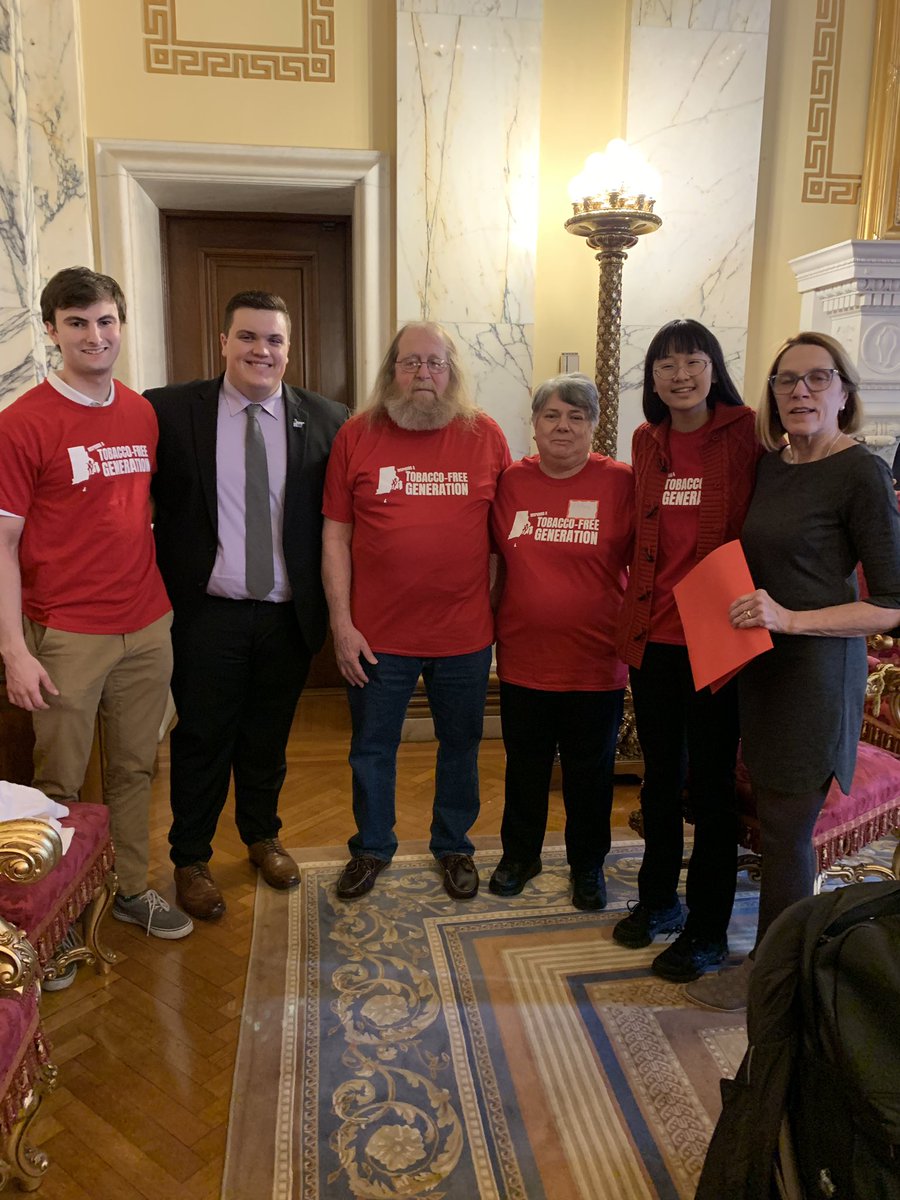 ACSCANRI's tweet photo. Thank you to all of the 90+ volunteers fighting for the first Tobacco Free Generation that made #KickButtsDay a success! #Tobacco21RI #LessThanAStamp https://t.co/Zv59qFk5H3