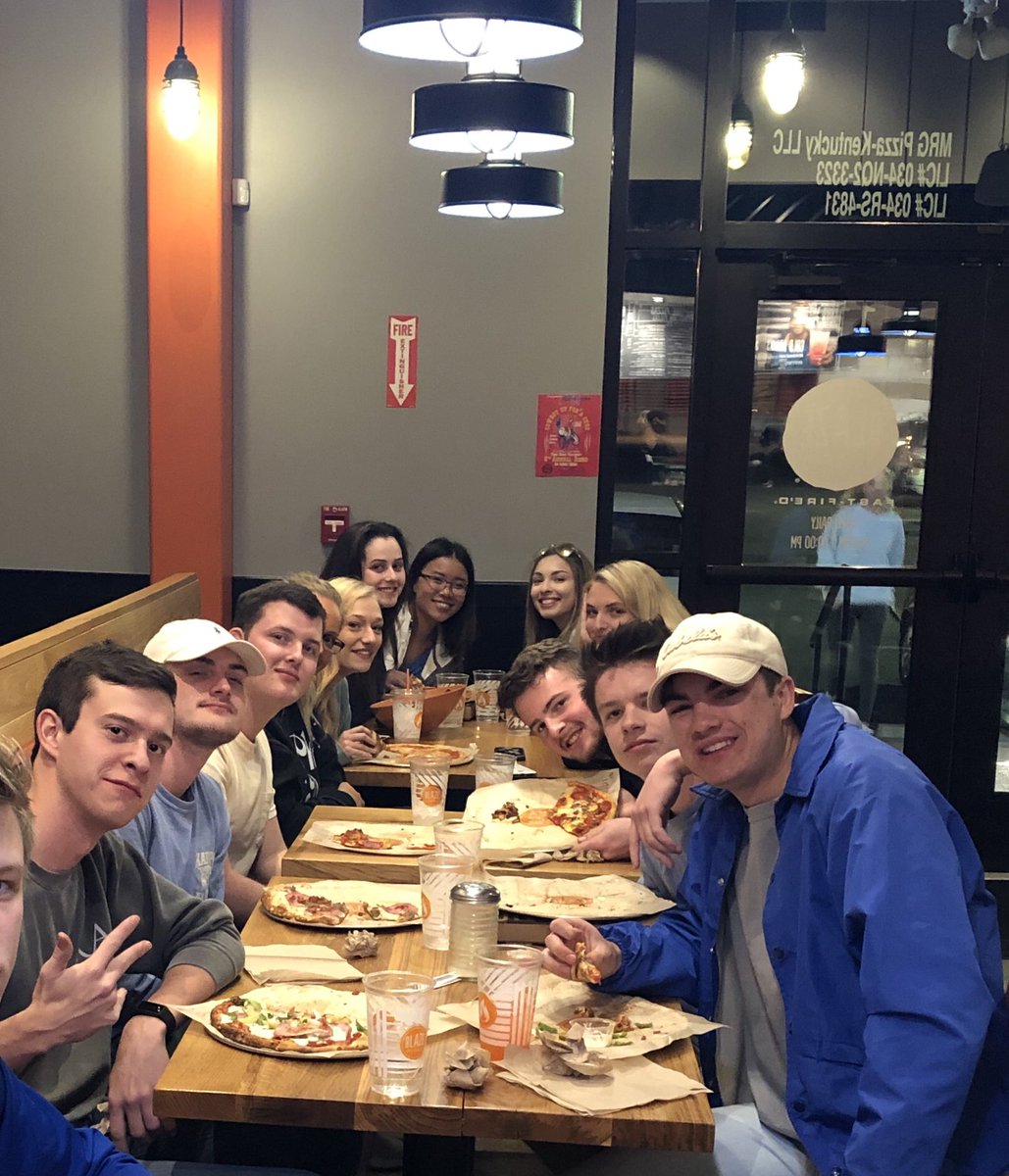 Ours guys supported <a href="/PhiMu_UK/">Phi Mu — University of Kentucky</a> tonight at their Blaze Pizza fundraiser!