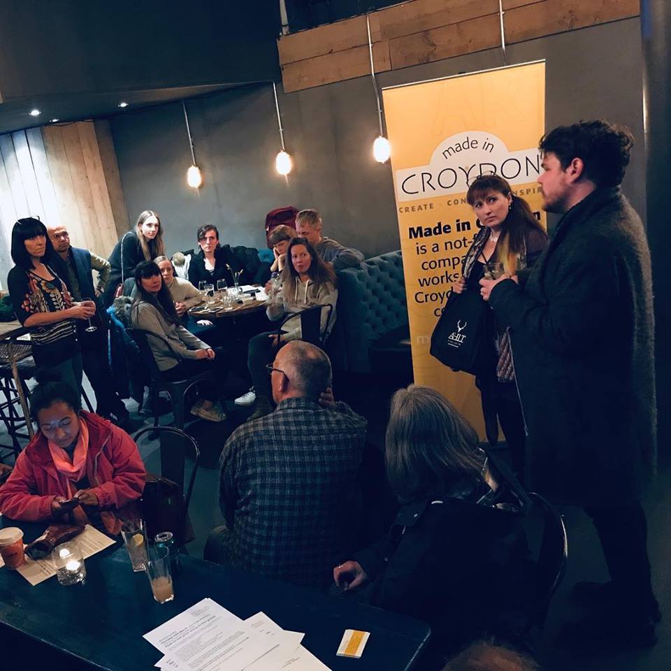 MadeCroydon's tweet photo. #MadeinCroydon #Social
Tues 9th April 6.30 to 8.30pm
We're back at the fab Mr Fox, on Surrey Street
Everyone's welcome to stop by chat, network &amp; have a relaxed drink with awesome #Croydons creative community
We've also got 2 FAB guests speaking about their work &amp; business https://t.co/C5rogHDbKH