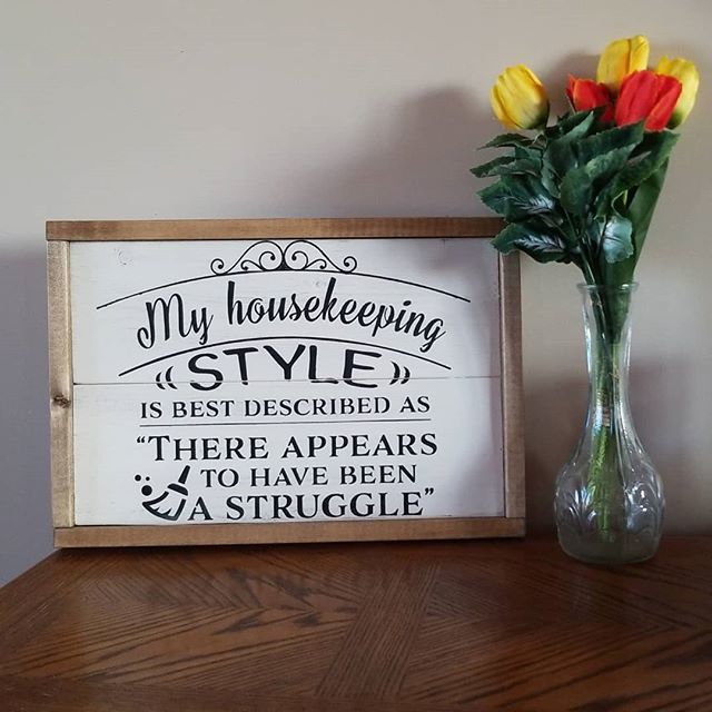 denice_harrison's tweet image. Yup! Pretty much sums it up!

#poorhousekeeping #rusticsigns #hireahousekeeper #diymom #homedecor
#makesomedust ift.tt/2ujreHr