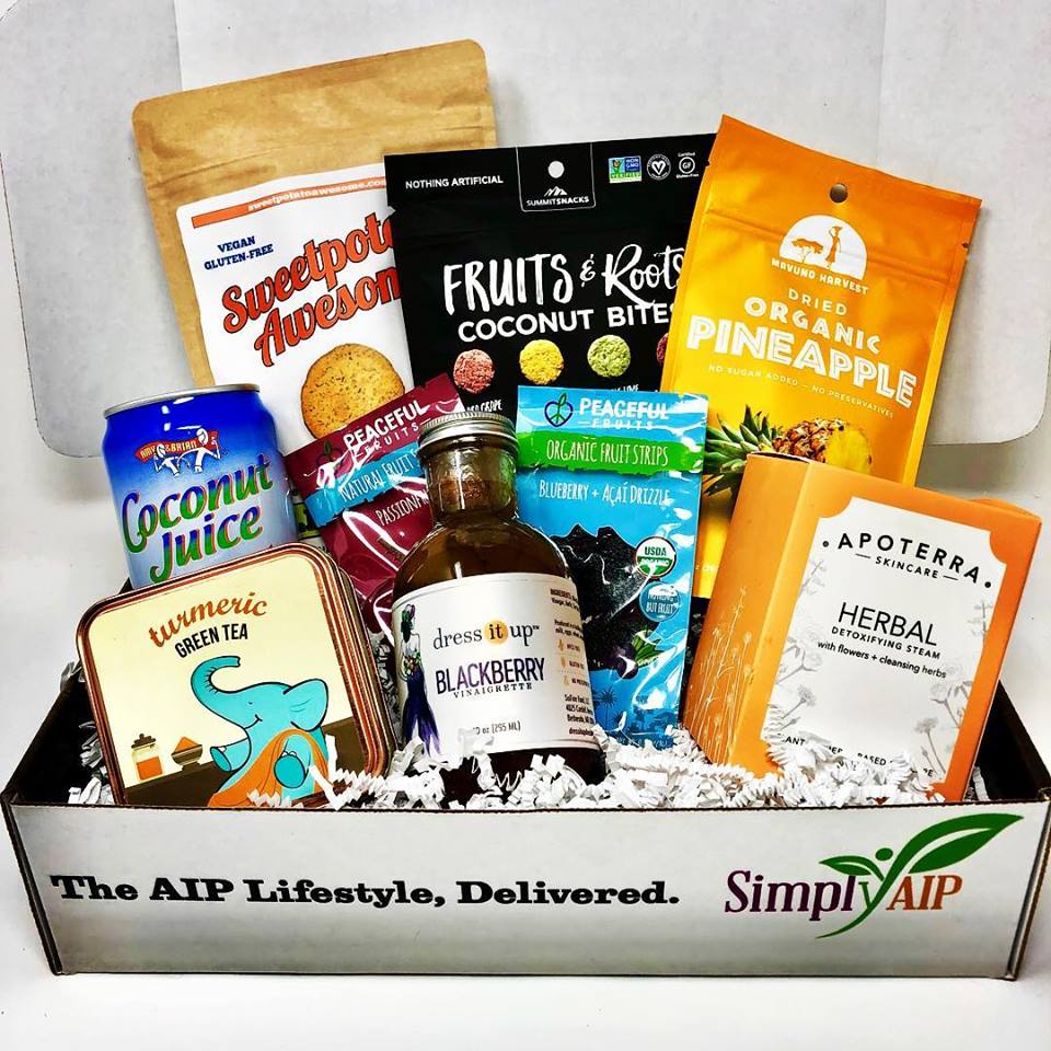 AIPRecipes's tweet photo. LIMITED EDITION #Vegan Simply AIP #SubcriptionBox - makes a Great #Gift!
#SAVE $5 Off your first Simply Box with #SAVINGSCODE: AIPDIET
Vegal Box https://t.co/PBQMfJbpyw
Regular Boxes https://t.co/JUNG6cF7JD
#AIP #Paleo #GlutenFree #dairyfree #grainfree #nutfree #celiac #selfcare https://t.co/6Ayd8jCaQB