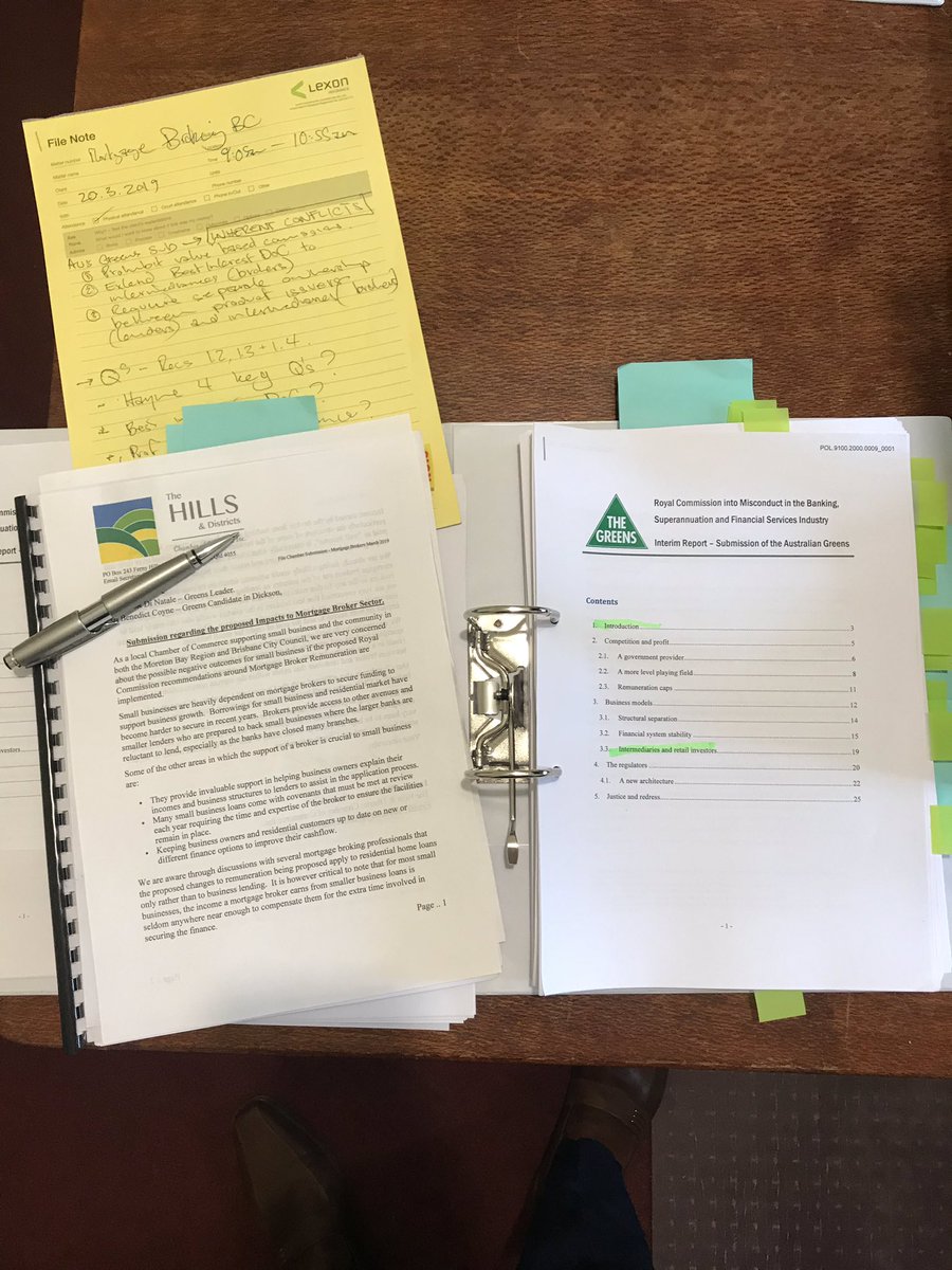 bennarama's tweet image. Interesting couple hours yesterday meeting w/ reps of Hills Chamber Of Commerce, Tanya du Preez &amp;amp; Brian Battersby OAM, who’d invited me to receive a submission about the impacts of the #BankingRC Recs on small business mortgage brokers in Dickson 
#DicksonVotes
#DoItForDickson