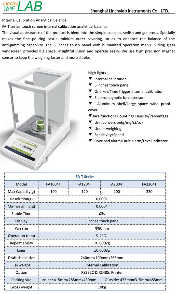 LinchylabI's tweet image. #airgenerator #hydrogengenerator #analyticalbalance