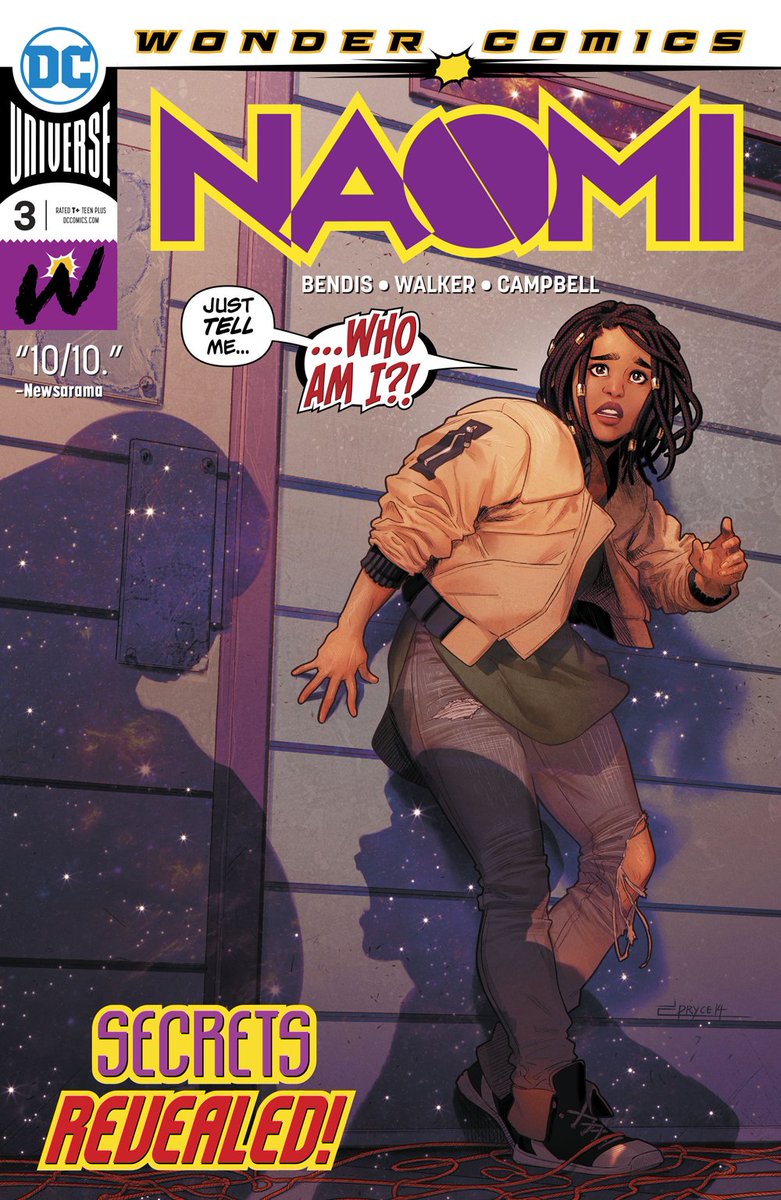 ComicCrusaders's tweet photo. #Review: Naomi #3 @BRIANMBENDIS @DavidWalker1201 #JamalCampbell @DCComics @DrJamesPeterson 4.5/5 #JinWorld #comics https://t.co/gn8kf6XAwP https://t.co/roOjW7WdoV