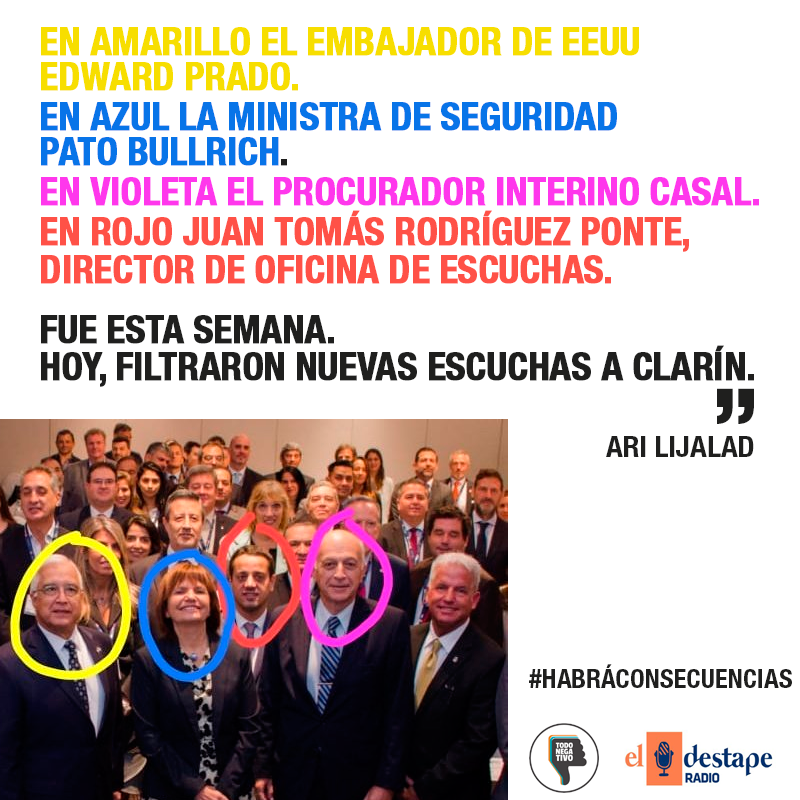 liscatania's tweet photo. #StornelliEnRebeldia
#ConfirmenARamosPadilla
#Cristina2019
#LaHectorTimerman https://t.co/lmOGqiLElH