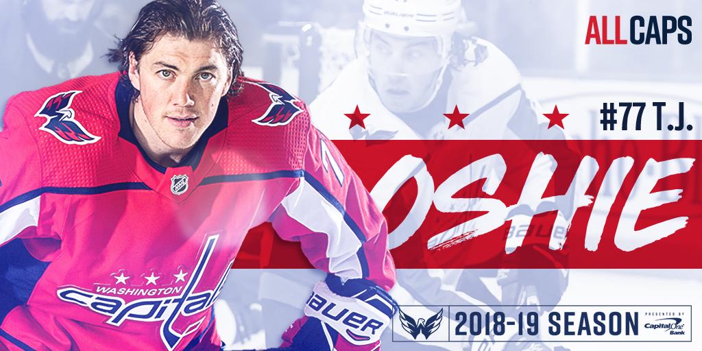 Capitals's tweet photo. TJ SCORSHIE! TIE GAME! #ALLCAPS https://t.co/wHTKtGPWzM