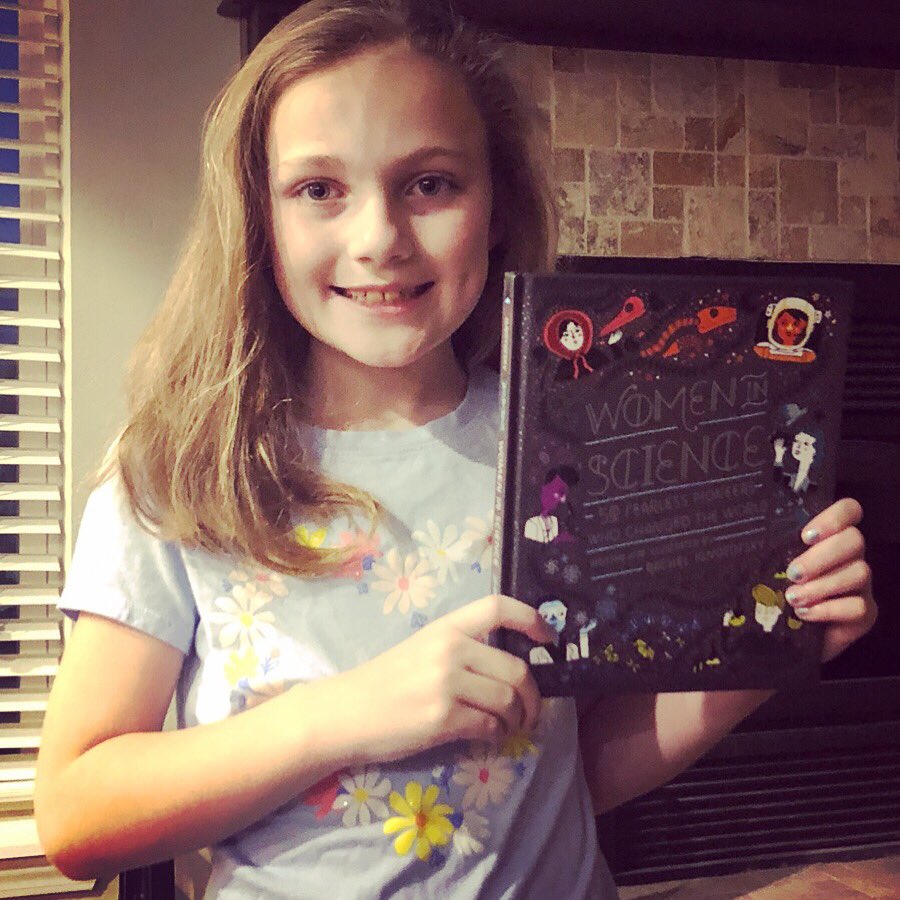 Dylan received this book from my Aunt Carole tonight. I love the message that women are just as capable of major discoveries as men. I am so excited for the future because the opportunities are limitless! All thanks to the hard work of the brave women that came before them!