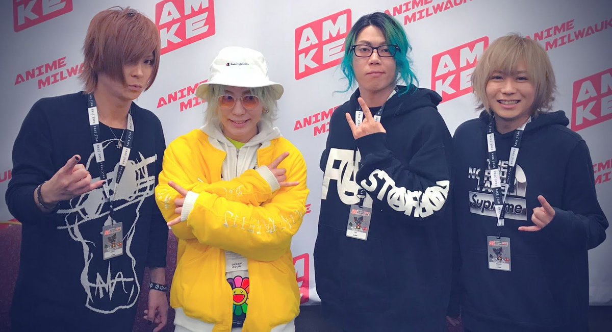 VKHpress's tweet photo. "INTERVIEW: ACME Dives Deep Into Their Musical Journey at Anime Milwaukee 2019" https://t.co/sLStbyHRF2 #visualkei #AMKE2019 https://t.co/rlCVkFQevu