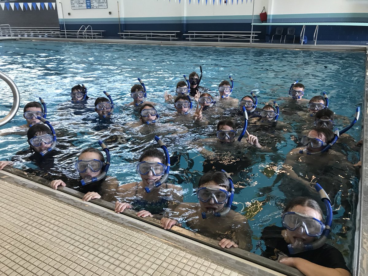SGHS_PE's tweet photo. Snorkeling experience in Adventure PE with Ms. Sherri from the York Divers. @SGSchoolNews https://t.co/vk0GsNFpOS
