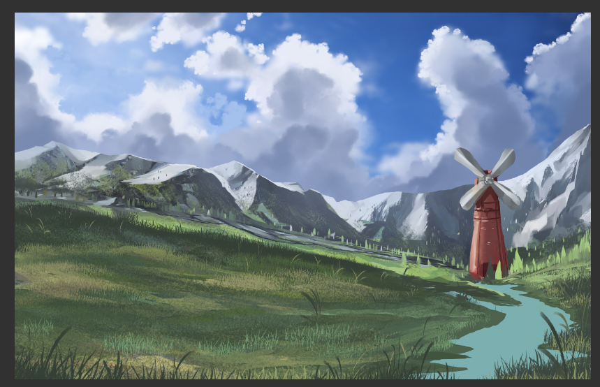 commission work today 