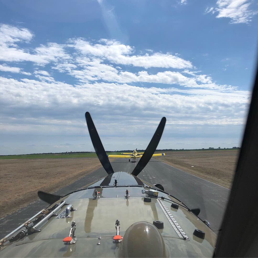 502XP 57, 58 and 59 starting the journey north bound to #airtractorcountry. Another milestone for <a href="/airtractorinc/">Air Tractor</a> with number 60 rolling off the line next. #airtractor #502XP #pt6 #agflying
