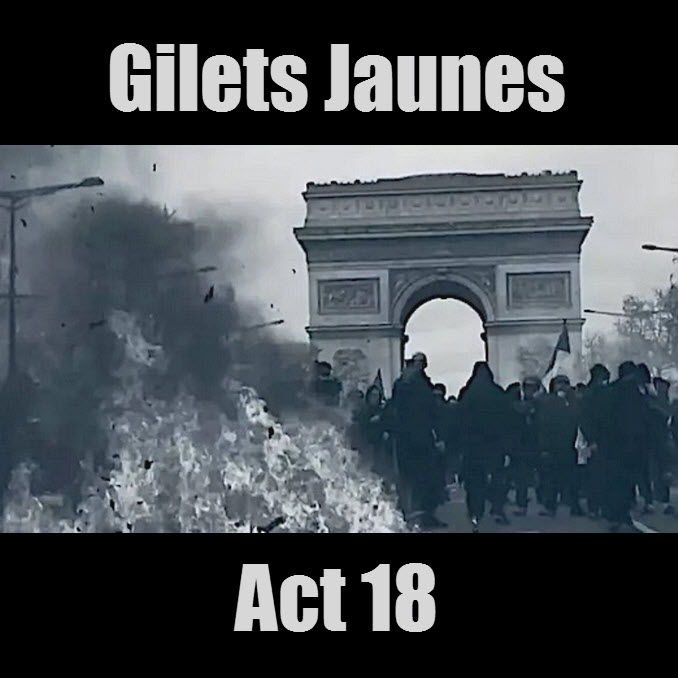 NineInchBride's tweet photo. #IntoTheStorm—A Lyrical Film Dedicated to #YellowVests #Act18
https://t.co/m9kE9WuaQG
I bring you w/ me on this incredible day, where chaos mixes w/ hope in the heart of Paris—a chance to relive the day—which will go down as one of the most violent of the #GiletsJaunes movement… https://t.co/pm2a6YnMDE