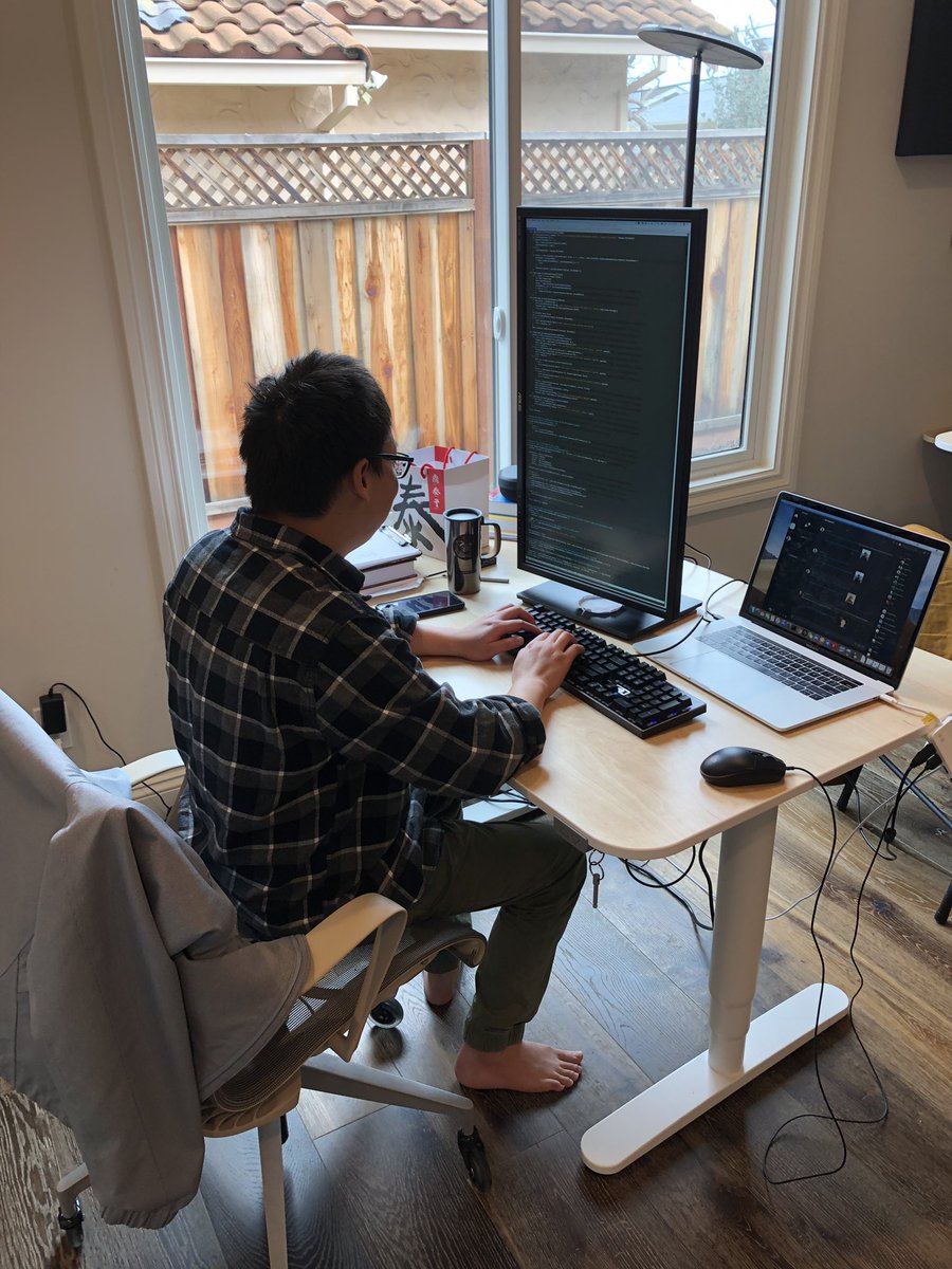 harmonyprotocol's tweet photo. Time for what? Time for our daily #dev update featuring Chao and Alok who are building our archival #node support. Archival nodes store the full history of the #Harmony #blockchain so that other nodes donβt have to!
Notice chaoβs vertical monitor... pro move π
#dailydevupdate https://t.co/Cj5DR24YY5