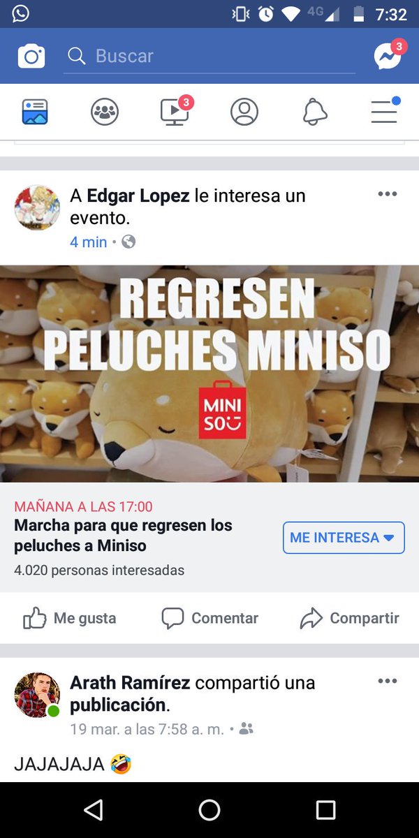 2003Maldo's tweet photo. #NoHayPeluchesMiniso @maire_wink súper voy a ir mañana bebé ❤️ https://t.co/Npu1Uzhx1f