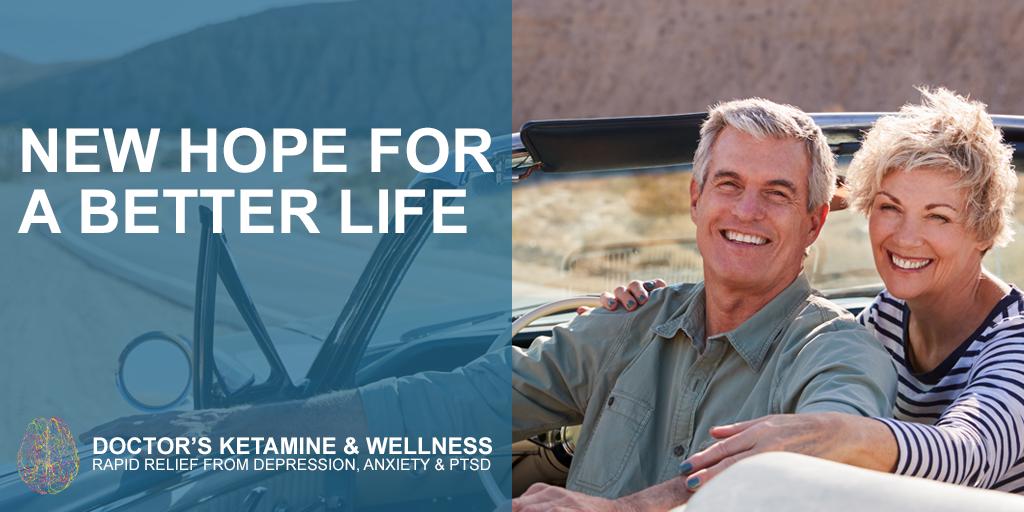 We're excited to launch our new website today and invite you to follow us on our mission to provide rapid relief from depression, anxiety and PTSD.

Find out more at: drsketamine.com