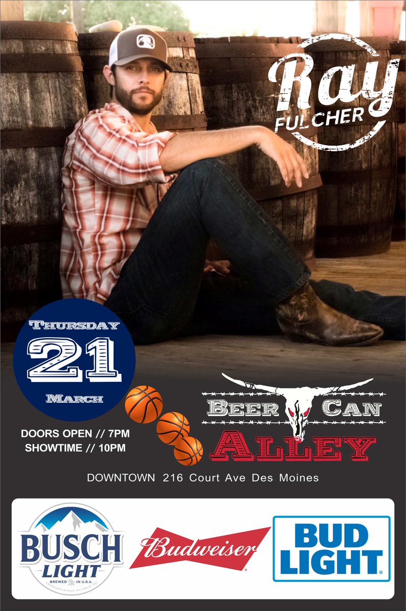 BeerCanAlleyUSA's tweet photo. Along with our mug special and the basketball games we have some pretty kick ass music this weekend!
March 21 -@callme_raymond
March 22 - @KCMuessigmann
March 23 - @callme_raymond
#BCAlive #KeepinItRural #PartyWithSparty https://t.co/FvAT3X5JJ1