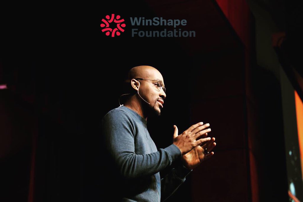SamCollier's tweet photo. What an honor it was to speak at the #OneConference for the @WinshapeRetreat @WinshapeCamps staff! This organization truly is saving lives. “Great leaders make an unrelenting commitment to LIVE for something greater.” #Winshape #ChickFila https://t.co/dTSmafAcCj