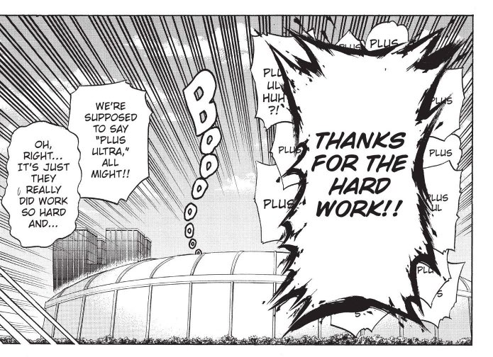 HeroNotesPod's tweet image. Ok, maybe you can pin the blame for the first one on Midnight, but that closing line goof is all on you, All Might
#MyHeroAcademia #Chapter44