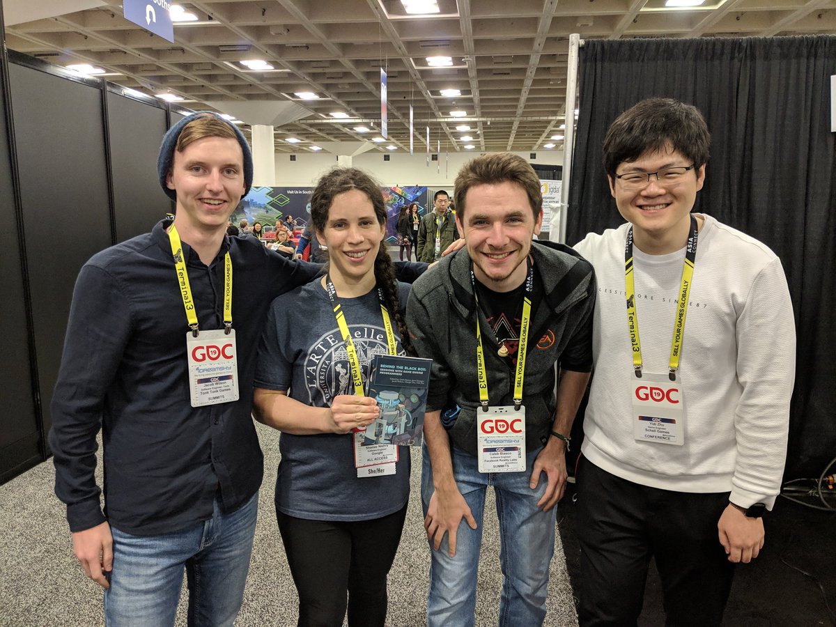 jacwilso0's tweet image. Met with @Lunarsong in person today at GDC! It was great to show the final product of @IsettaEngine