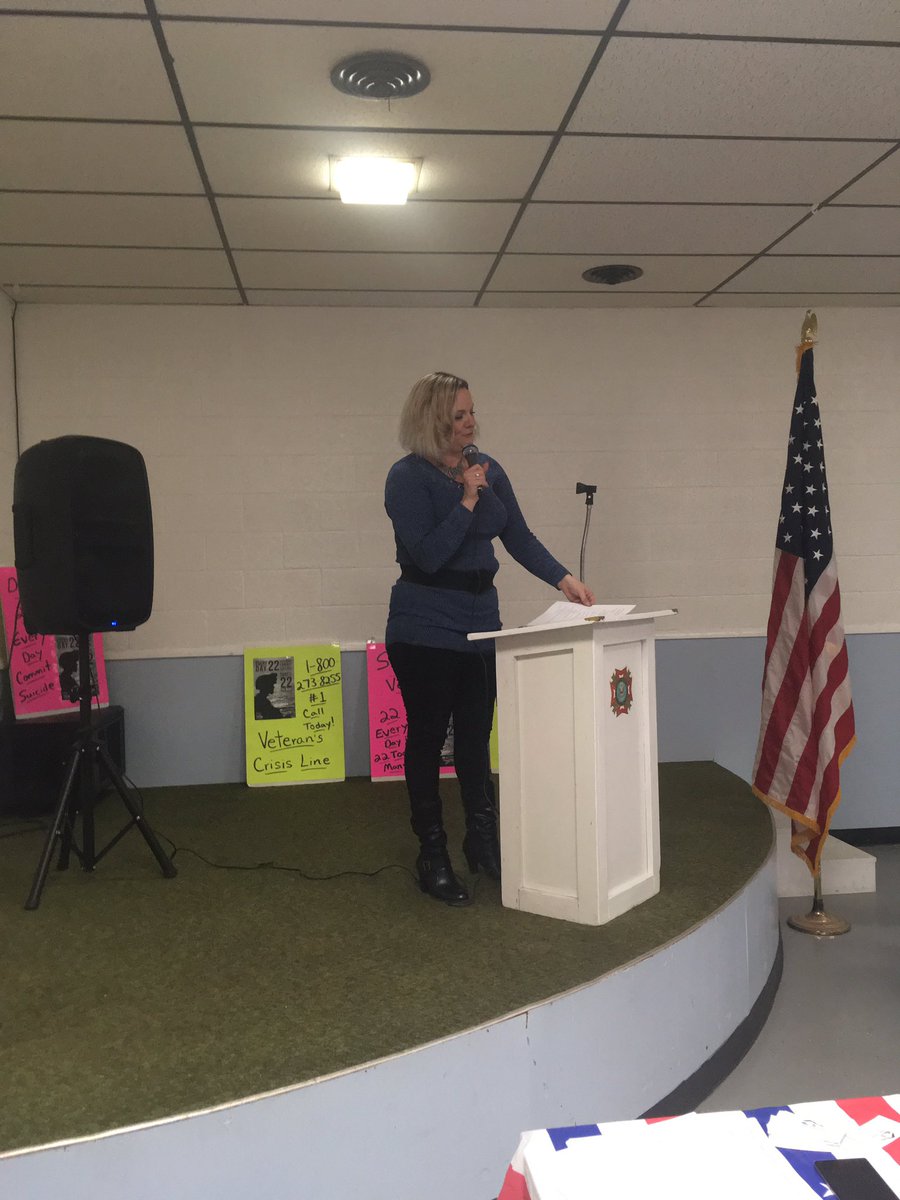 CHI_Karam's tweet photo. @COHealthInst is on the road in Brush, CO kicking off the “Veteran Health Connector” veteran suicide prevention program funded by @SIM_Colorado. Stacy (the “VHC”) &amp; I spoke to nearly three dozen veterans interested in joining a coalition to prevent veteran suicide in NE Colorado. https://t.co/SJW2i4fuGA