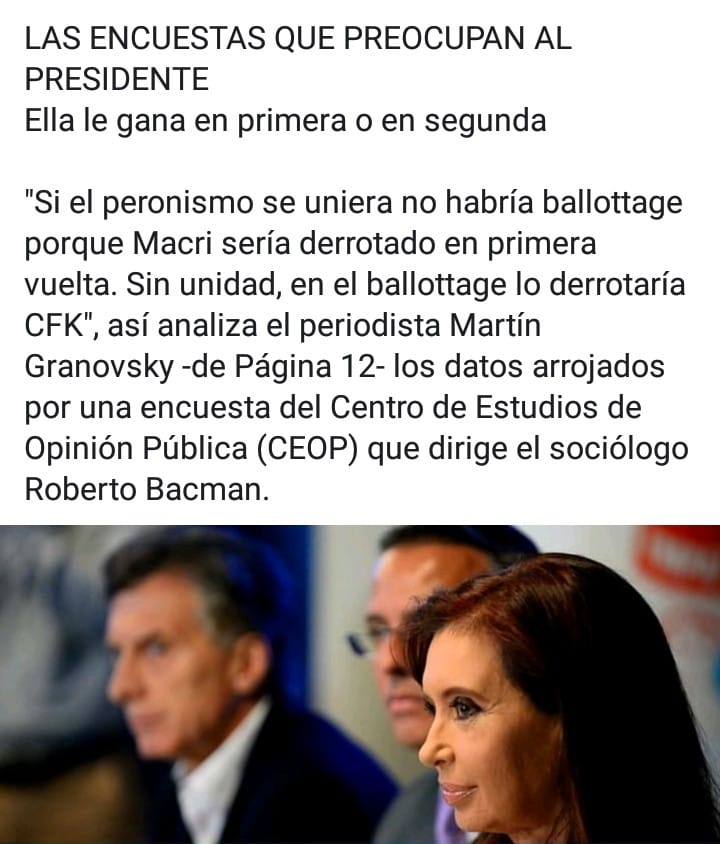 liscatania's tweet photo. #ConfirmenARamosPadilla
#JuicioPoliticoAMacri
#21MPorLaVerdad
#Cristina2019
#LaHectorTimerman https://t.co/sgBjffLWMP