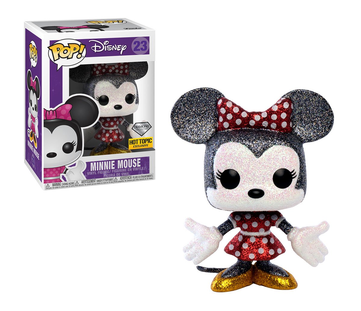 RT &amp; follow <a href="/OriginalFunko/">Funko</a> for a chance to WIN a <a href="/HotTopic/">Hot Topic</a> exclusive Diamond Collection Minnie Mouse Pop!