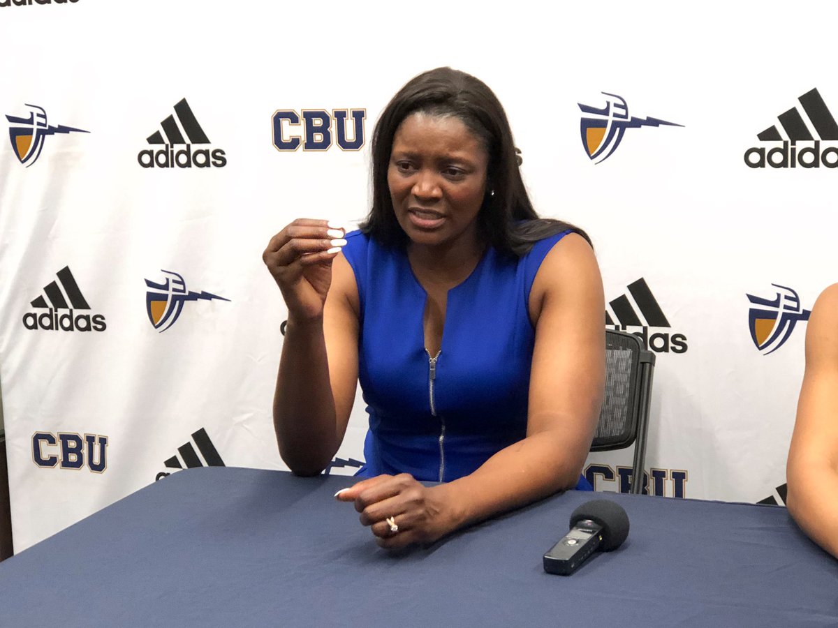 PepperdineWBB's tweet photo. “We want to show people that Pepperdine is here. We’re a force to be reckoned with.” - Coach @DelishaMJones https://t.co/47Aefb0mJM