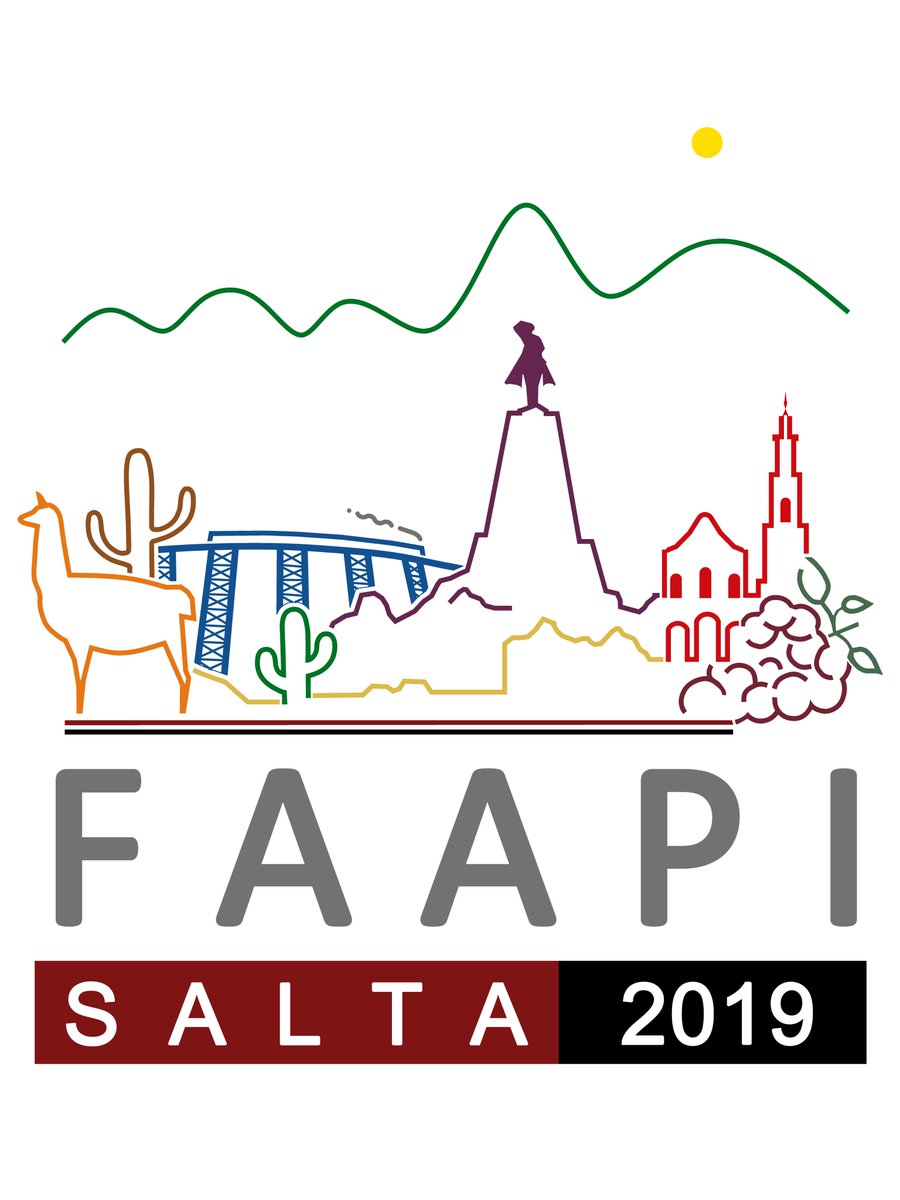ASPI_Salta's tweet photo. This is the logo for FAAPI 2019. Info: https://t.co/STq1lBOYj9
#faapisalta2019 #literature #aspi #faapi https://t.co/nLGb6TwNNa