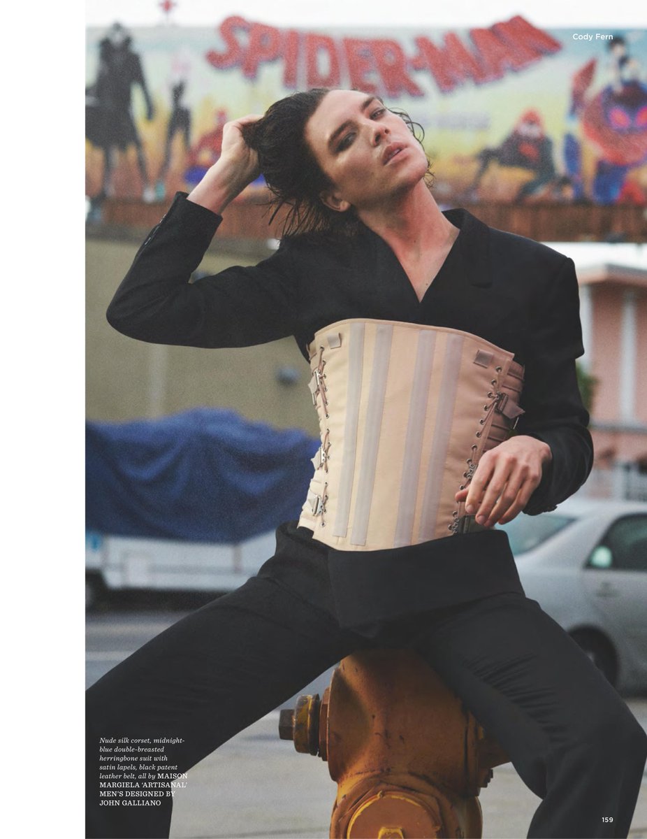 "Posing? This was a totally normal candid shoot?"