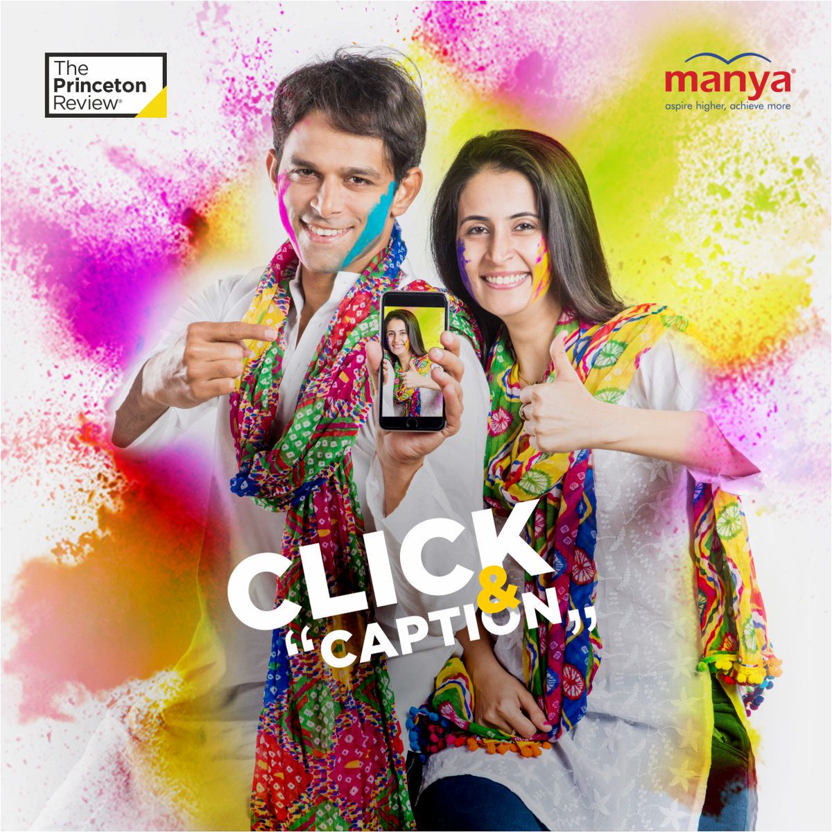 manya_group's tweet photo. Click & Caption! Click your Holi Selfie and caption it to get a chance to win BookMyShow voucher of Rs 500. Winner will be notified tomorrow morning.
#ClicknCaption #HoliSelfie #HoliwithManya #Contest
#Manya #ThePrincetonReview #GatewaytoGlobalCareers https://t.co/7K7X8kVDXs
