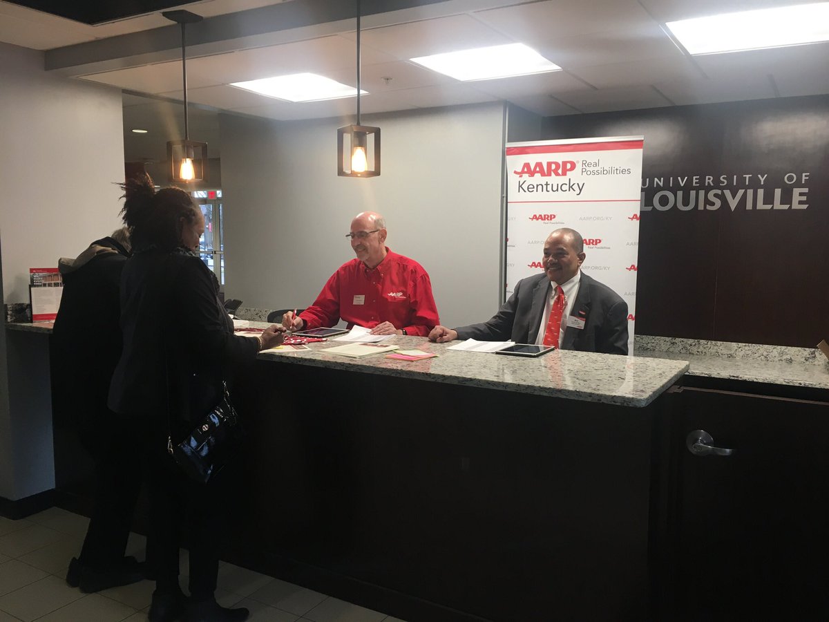 mamarawlins's tweet photo. @KimberlyLCampb3 @AARPKY @teeter_totters3 @revitalized @FlynanaMitchell @ladytee61676 @VenableCindy @Charlotte_KY @skiffywife @RonGBridges .@RonGBridges was there too!  The men greeted the women as they arrived. It was a nice touch! https://t.co/TUB4yoBp5u