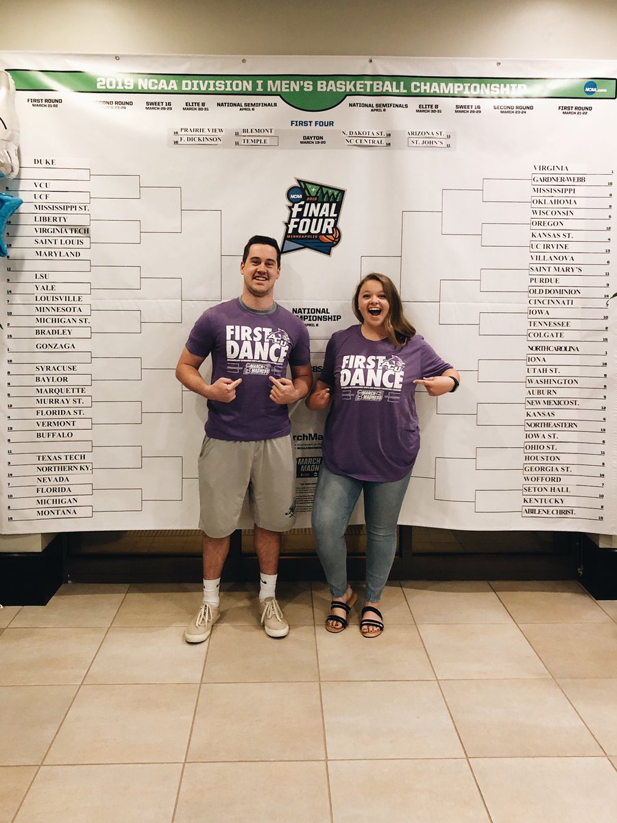 Peep the new First Dance shirts supporting <a href="/ACU_MBB/">ACU Men’s Basketball</a> and <a href="/ACUWBB/">ACU Women’s Basketball</a>. Snag one TOMORROW at <a href="/acusga/">ACU Student Government Association</a>’s watch party in Moody 🙌🏼