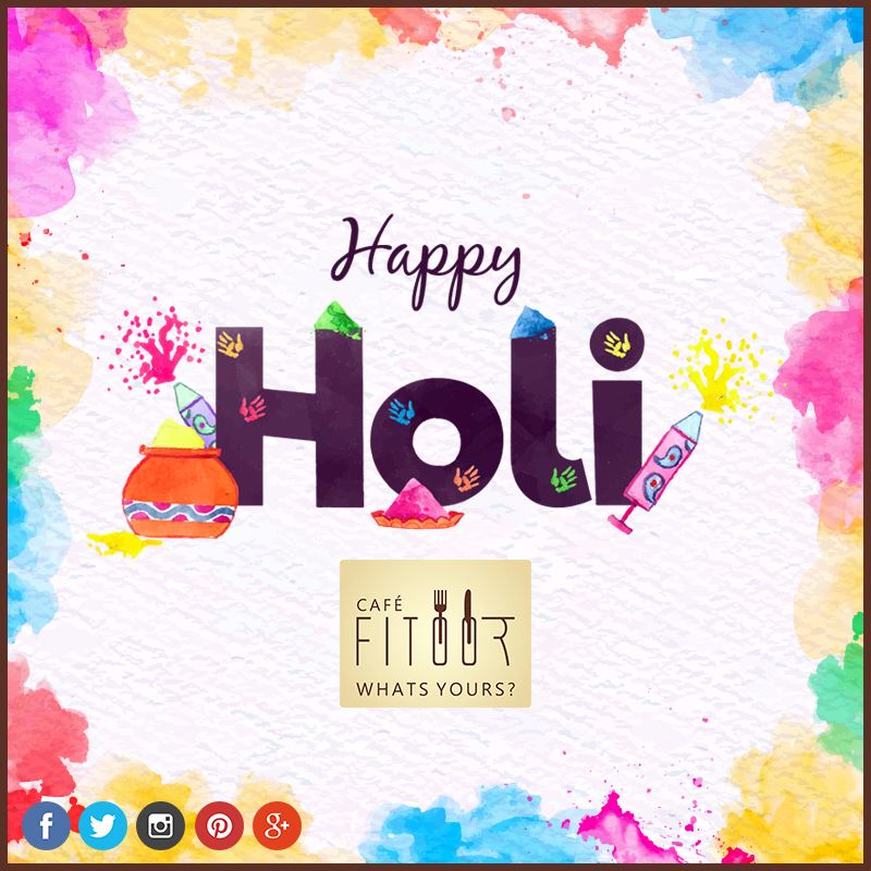 CafeFitoor's tweet photo. “Bright colours, water balloons, lavish gujiyas and melodious songs”. are the ingredients of perfect Holi. Wishing you and your Family a very happy and joyful Holi!
#Holika #festival #vadodara #foodlover #foodiesinvadodara #food #healthyfood #tastyfood
#gujarat #foodie #foodlover https://t.co/9KH4nxZpv1