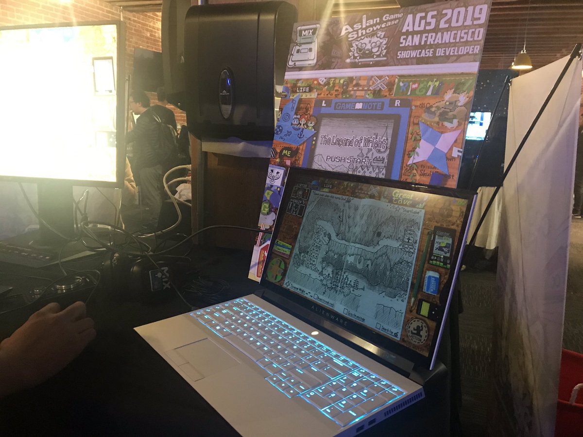 The Legend of Wright by <a href="/desk_works/">deskworks</a> has the cutest sketch-style art and the animations really pop! 💻📝