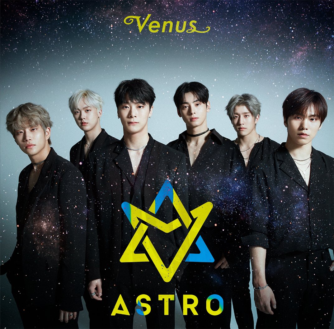 4.3 release ASTRO JAPAN DEBUT ALBUM 「Venus」 ジャケット #ASTRO