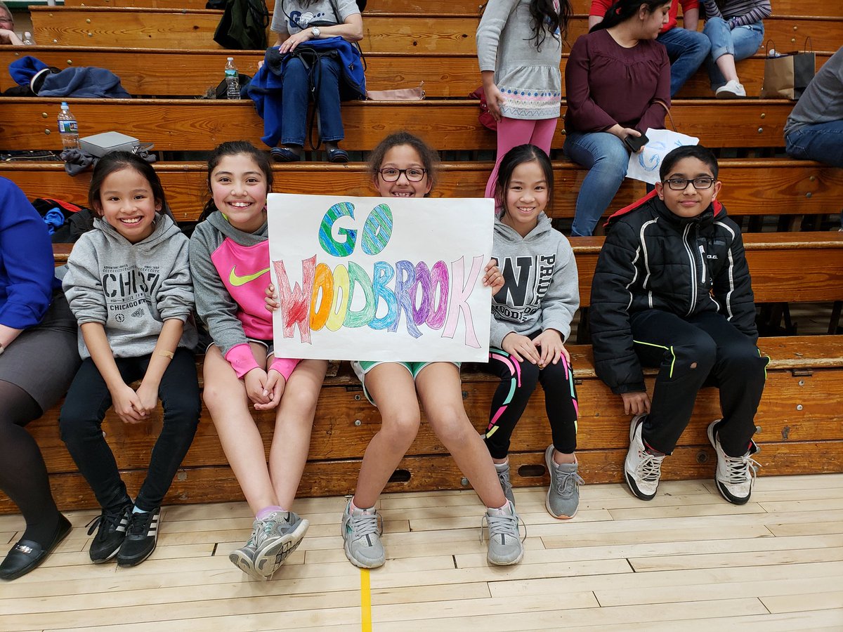 CKavinski's tweet photo. Part of our cheering section! Go @WoodbrookSchool !!! https://t.co/wnfOeiWEQn