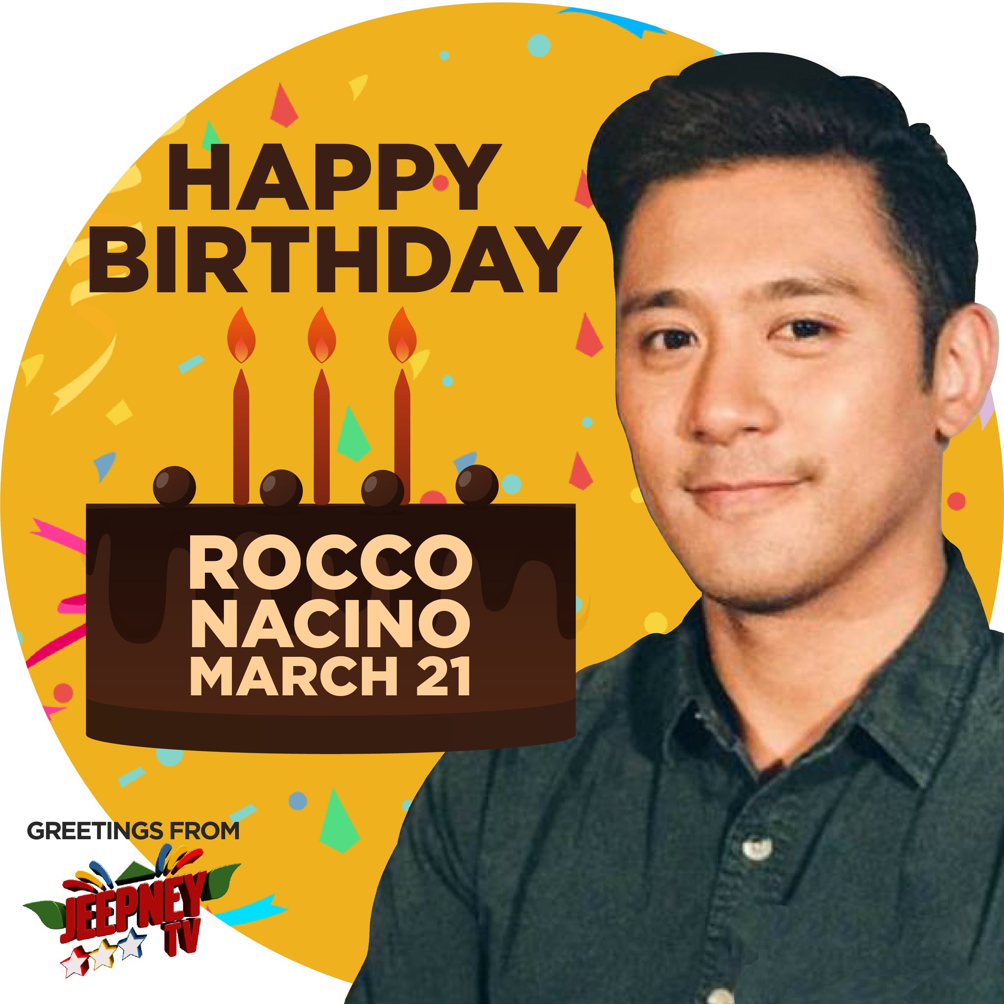 Happy Birthday, Rocco Nacino (  From 