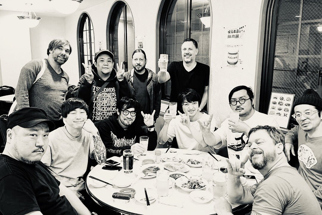 junjishibayama's tweet photo. MINERAL Japan Tour 2019

思い出や思い入れはいつもキラキラしているけど確実にそれを超える今がそこにありました。

#MINERAL
#TheFirewoodProject
#andrecords
#stiffslack
#HUCKFINN
#2YOUMAGAZINE https://t.co/LqqADHP2jk