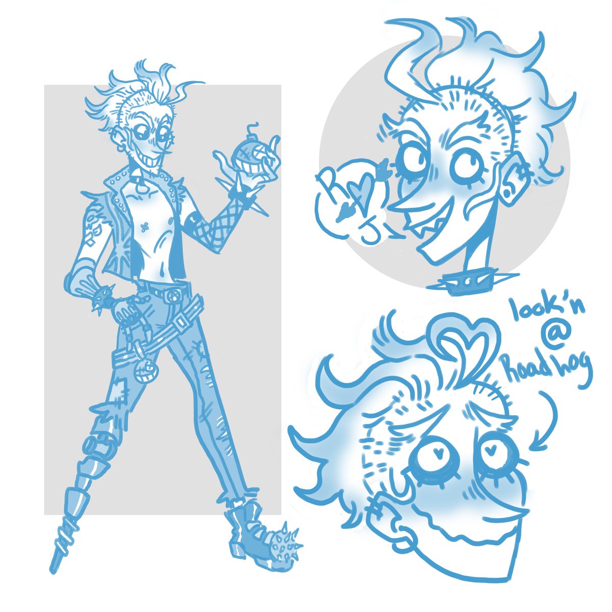 luckyest_clover's tweet photo. PUNKRAT
#junkrat #punkrat #jamisonfawkes #overwatch #ow #owjamie #myart #digitalart https://t.co/qHAVyRxKqm