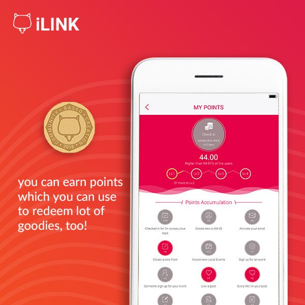 ilinkcowbee's tweet photo. Your active check-ins, app sessions and activities on iLINK could land you tons of freebies and gift items!Keep posting so you can not only uplift your community, but earn points and redeem goodies too! #iLINKnetwork #iLINKasia #iLINKpassionatelylocal #communityapp #rewards https://t.co/PIVSrG9rWt