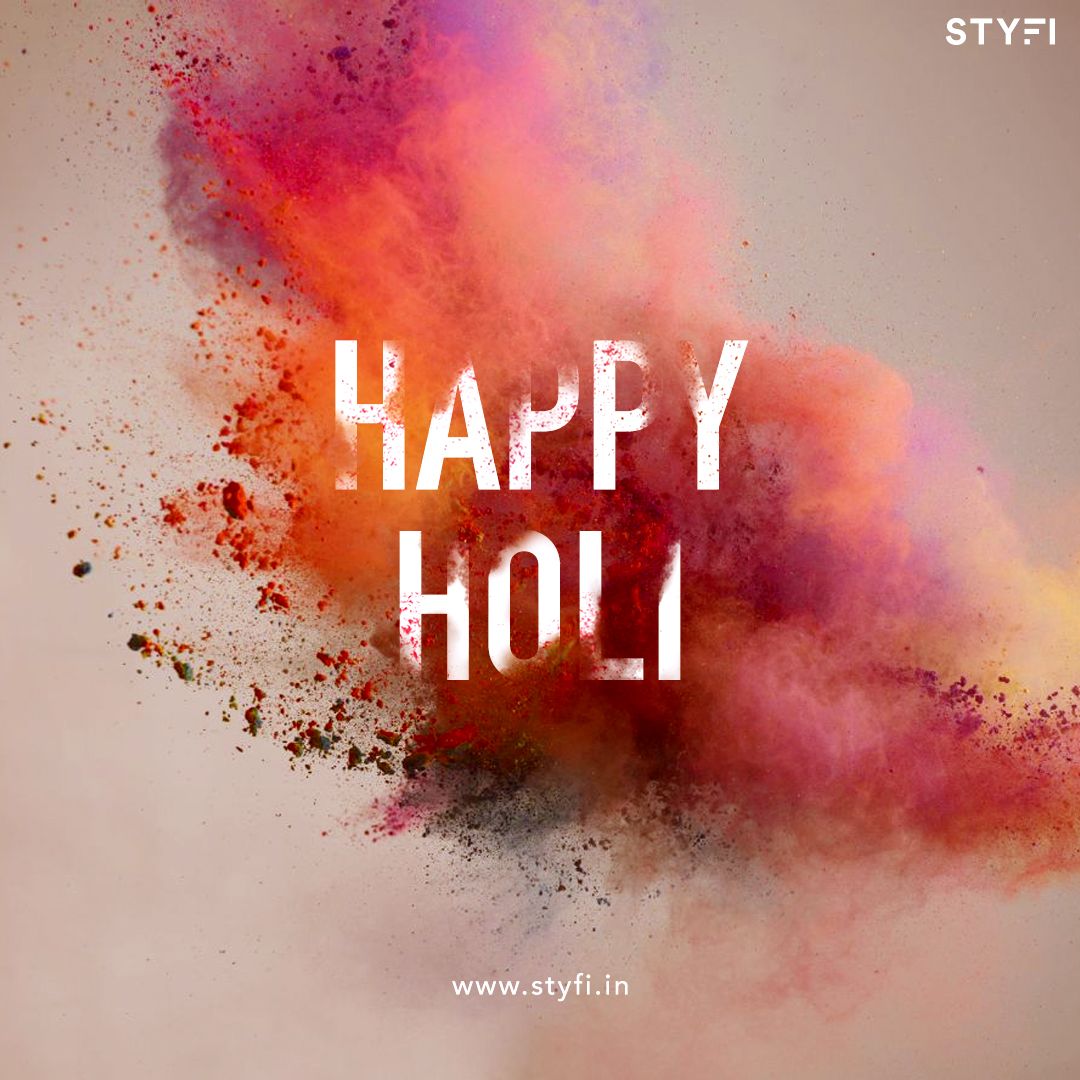 Let the colors of #Holi spread happiness, gaiety, peace and love all around. 
STYFI wishes everyone a very #HappyHoli
Enjoy vibrant Holi offer use code: SF1000 on purchase of Rs.3000 &amp; use code: SF200 on purchase of Rs.1000
shop: buff.ly/2PXIAXx
.
.
#STYFI #Holi2019