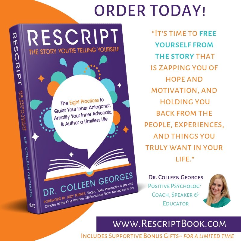 soul_shift's tweet image. #Rescript the Story You’re Telling Yourself shares tangible strategies to help you stop limiting your life by changing the way you talk to yourself RescriptBook.com