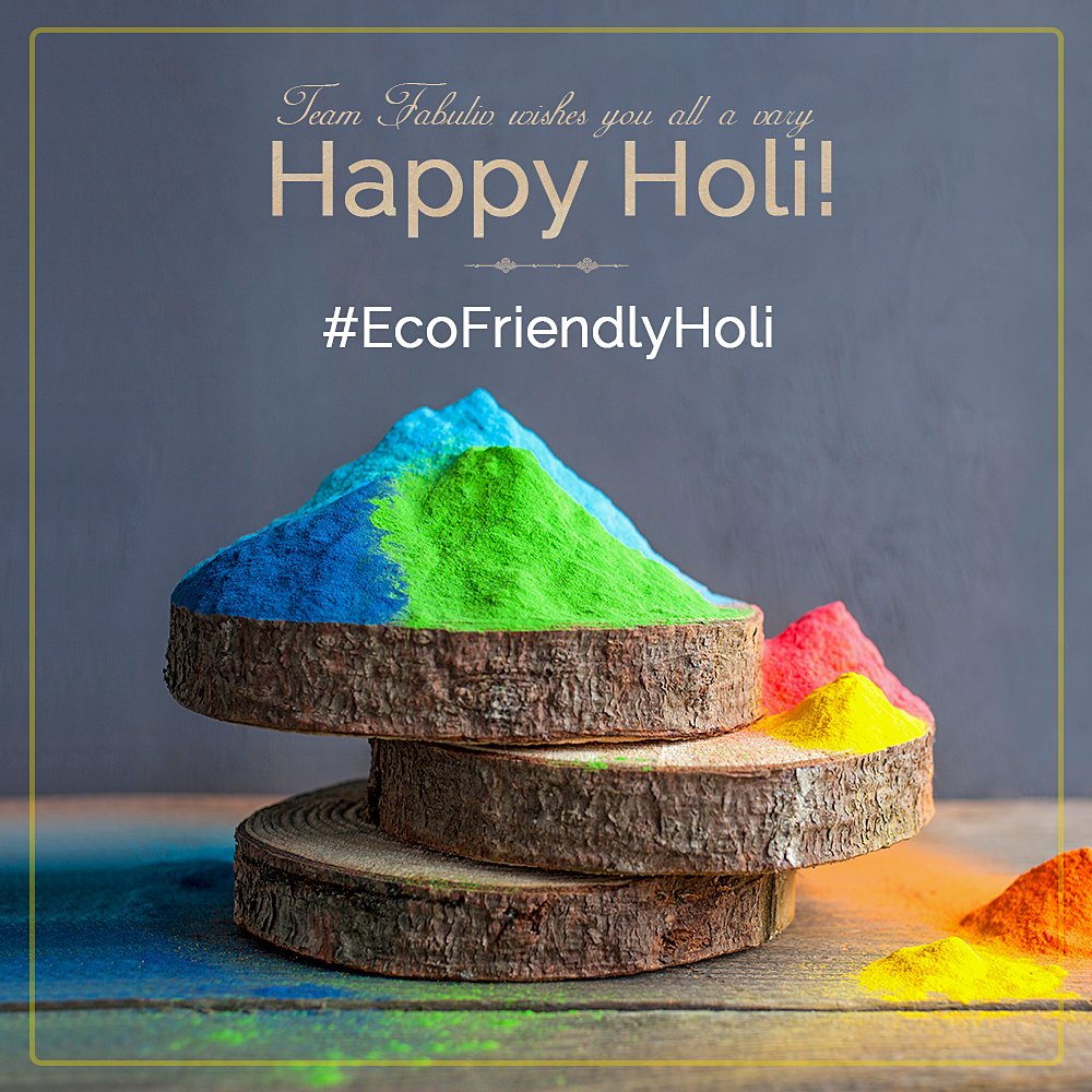 Being the most colourful festivals of India, Holi signifies spreading joy and happiness. 
We hope that this Holi season fills you with joy, enthusiasm and warmth. 

#happyholi #holi2019 #holi #ecofriendly#ecofriendlyindia #ecofriendlyholi