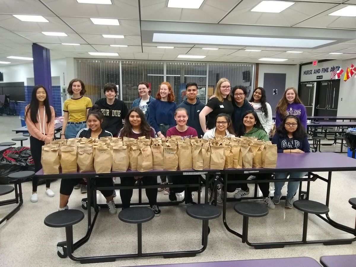 rmhs_most's tweet photo. some photos from MOST: Supporting Women... Period! all those trash bags are filled with care  packages of pads and tampons for local women in need. thanks to all who donated and came out to pack! https://t.co/BHvmYA9i5U