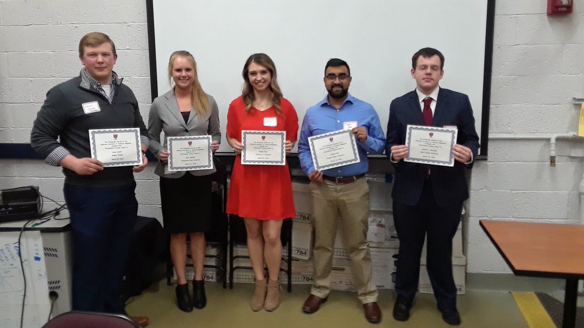 BaylesTaryn's tweet photo. Congratulations to Pamela Keller (center) @ChemePitt @PittEngineering @PittAIChE @AichePittsburgh who was honored with the Professional Promise Award!!!! #itsgoodtobecheme #chemerocks https://t.co/rjniCMhTXV