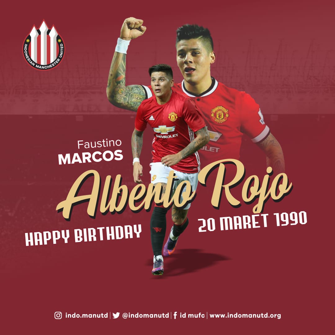 Happy Birthday Marcos Rojo...
Have a Great Day 