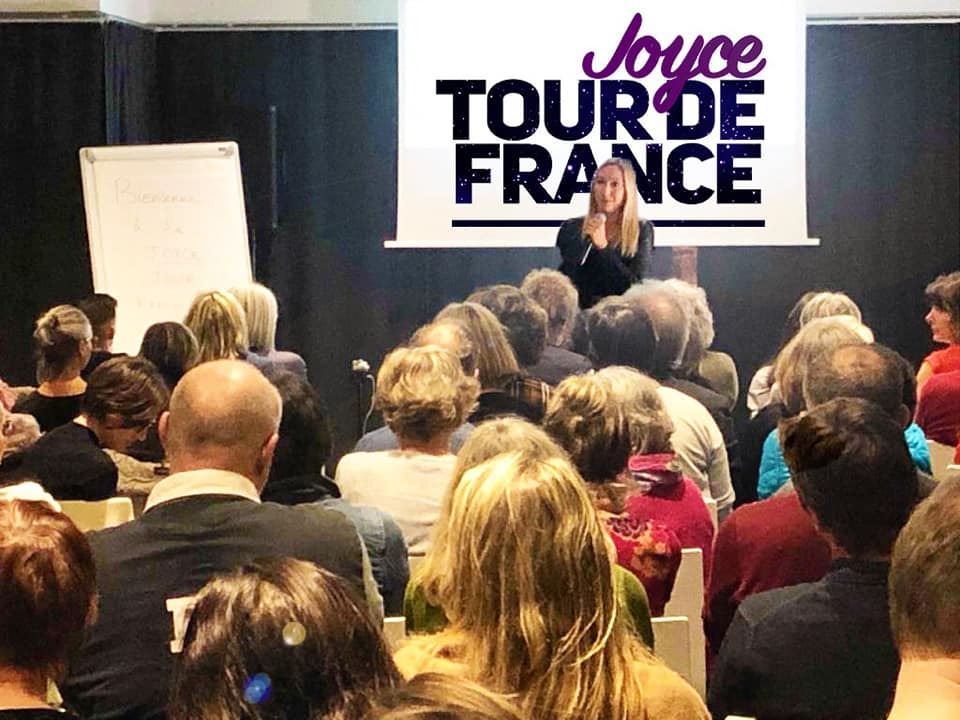 DouayJoyce's tweet photo. My tour on france was launched with great success, thank you Rannes!
If you are in France you can still join me on my tour.
>>  https://t.co/PjN10FxCNF 
#france @BreakingF24 #coaching #entrepreneur #spirituality #highlevel https://t.co/WSKIXPtDto