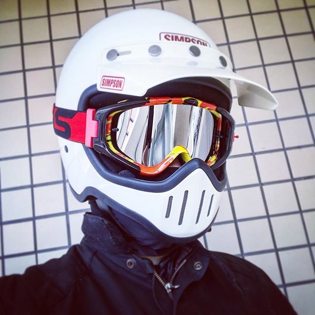 SIMSON M50オレンジ BARSTOW ゴーグル Deus シンプソン SIMPSON