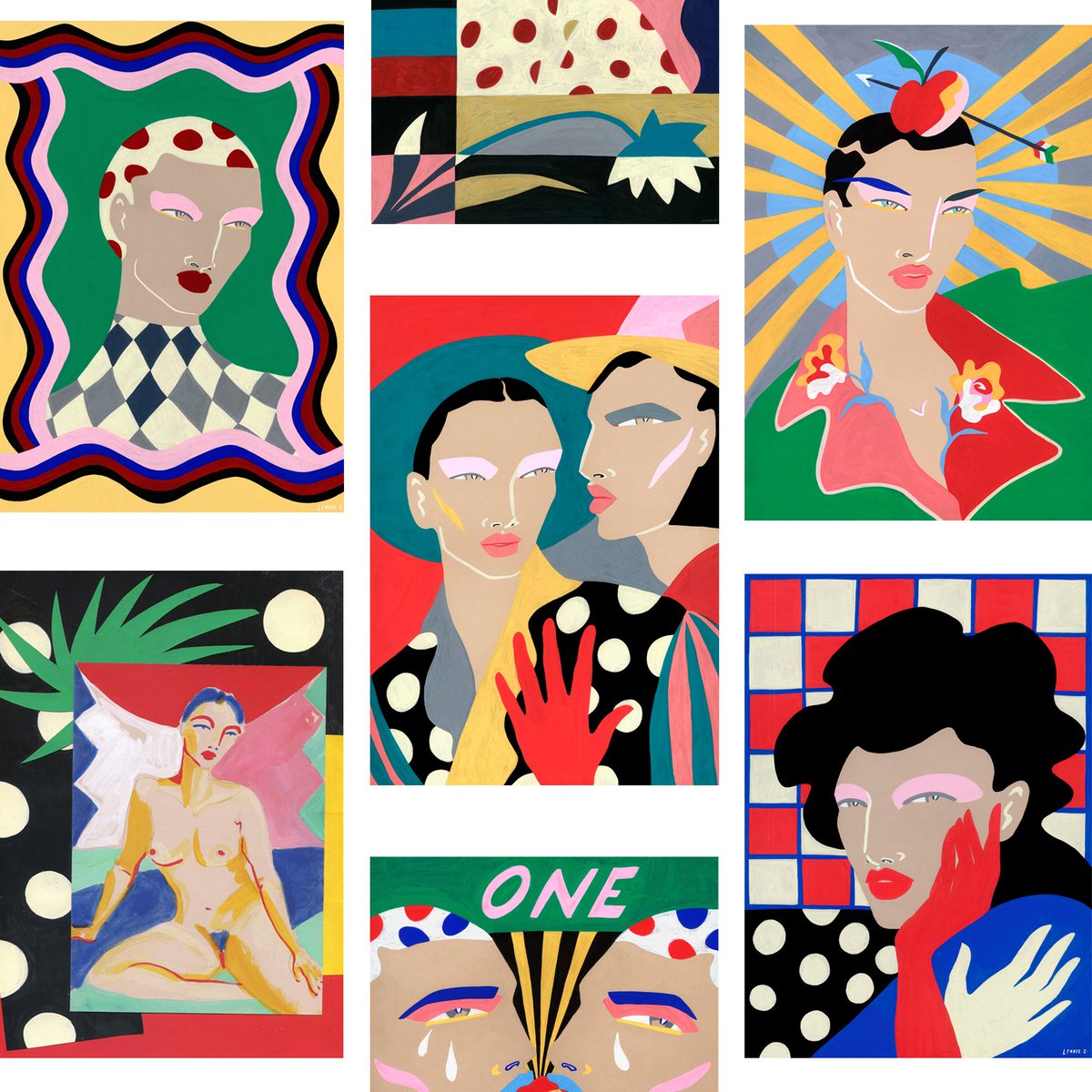 Lynnie_Z's tweet photo. Excited to say that my originals are now available for purchase on @artsy Represented by the lovely Future Icons https://t.co/LutUg8I3zz